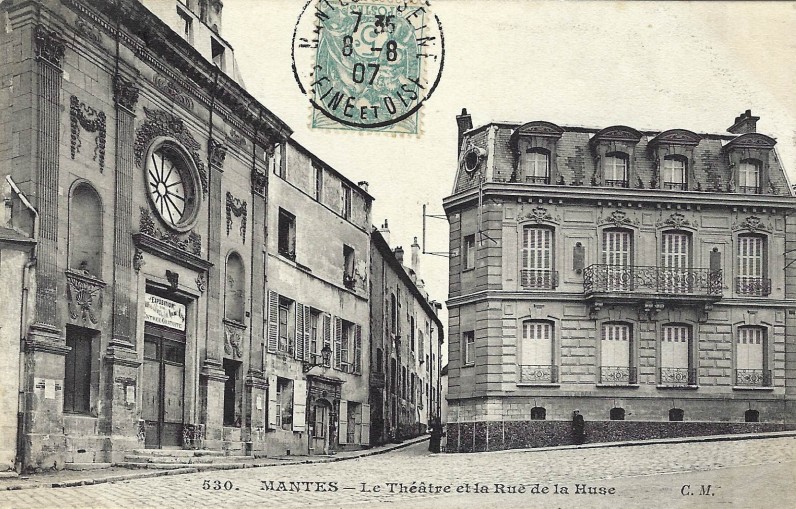 La Rue Thiers, la Rue de la Heuse et la Place de l’Etape
